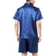 thumbnail image 4 of Pijamas Para Hombres De Seda Cómodo Ropa Para Dormir, 4 of 8