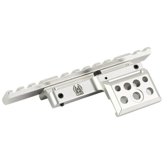 GG&G Ruger Mini-14 Scope Mount, Silver
