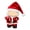 A, variant on YIFAEUX Mini Plush Doll Clothes Sweater Hat Dress Soft Doll Outfits Easy Wear Christmas Halloween Clothing for 17cm Dolls