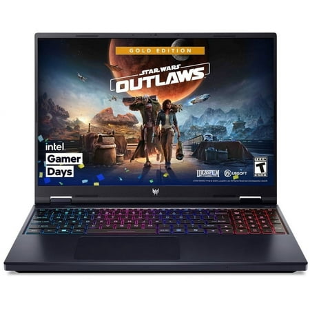 Acer Predator Helios Neo 16 Laptop (Intel i9-14900HX 24-Core, 32GB DDR5 5600MHz RAM, 2x512GB PCIe SSD (1TB), GeForce RTX 4060, 16.0in 165 Hz Wide UXGA (1920x1200), Wifi, Bluetooth, Win 11 Home)