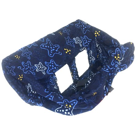 Shopping cart cover high chair for baby covers pillow dining chair cover - star