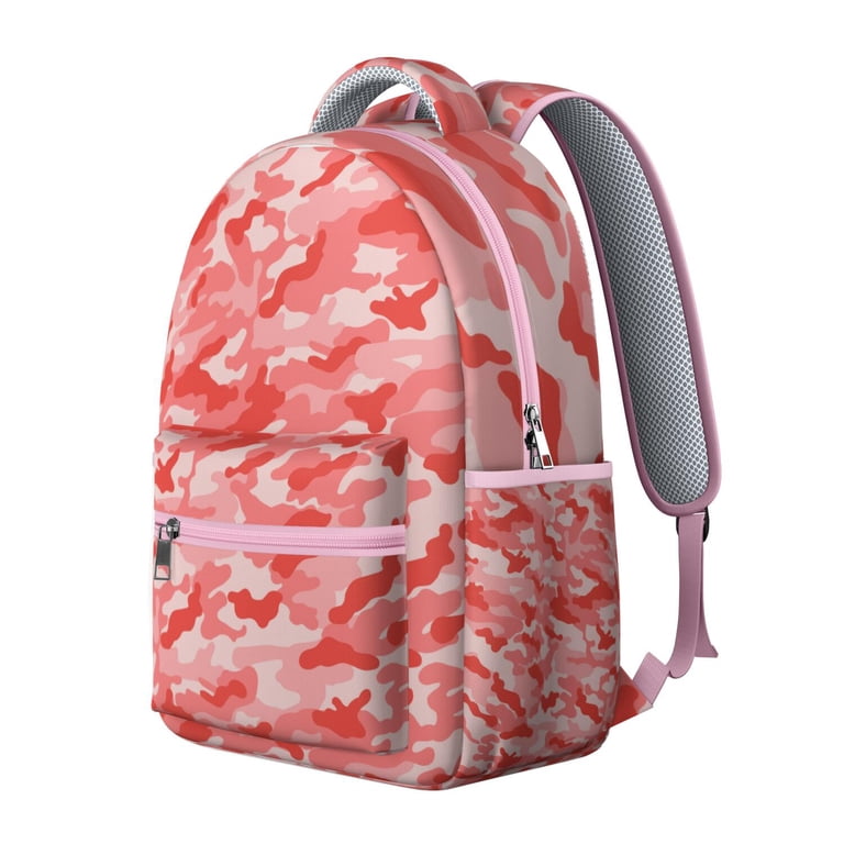Pink Camo School Bags Badgley Mischka Nylon Pink Camo  display picture 1