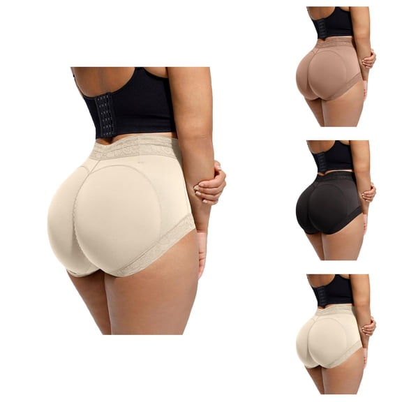 Lifting Panties for Women High Waisted Lace Tummy Control Lifter Body Shaper Brief Underwear Shapewear