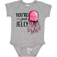 thumbnail image 3 of Inktastic You're Just Jelly with Pink Jellyfish Boys or Girls Baby Bodysuit, 3 of 5