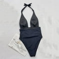 thumbnail image 4 of Trajes de baño de una pieza para mujer Traje de baño de bikini de playa informal conjunto para mujer Traje de baño para mujer, 4 of 6