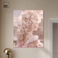 thumbnail image 3 of Rococo Flowers Canvas Glamorous Feminine Wall Art by Art Remedy, Gallery Wrapped, 36" x 45", 3 of 7