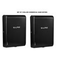 thumbnail image 1 of Alpine Industries Willow Commercial Black High Speed Automatic Electric Hand Dryer 2 Pack, 1 of 12