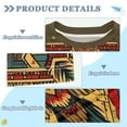 thumbnail image 2 of FORMRS Boys Rash Guard with Short Sleeves UPF 50+ Swim Shirts Sizes 3-12T, Retro Abstract Eagle, 2 of 6
