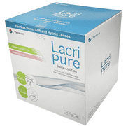 Menicon LacriPure Saline Contact Lens Solution, For Lens Rinse Insertion, 98 Vials, 5ml