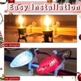 thumbnail image 2 of Christmas Light Clips All in One Clips 100Pack, Universal Gutter and Shingle Clip Hooks for Hanging C7, C9 and Lights, 2 of 8