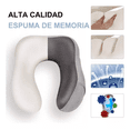 thumbnail image 3 of Almohada De Viaje Almohada De Cuello Con 100% Espuma rosa, 3 of 5