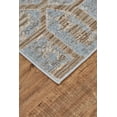 thumbnail image 3 of Carini Modern Metallic Geometric, Ice Blue/Taupe, 6ft-7in x 9ft-6in Area Rug, 3 of 7