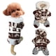 thumbnail image 3 of Perro Navideño Abrigo Con Capucha Con Capucha Gruesa Copa de Nieve Alk Chaqueta de Invierno para Perros Medianos Pequeños, 3 of 7