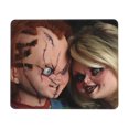 thumbnail image 1 of Alfombrilla de ratón de la novia de Chucky con borde cosido, cómodas alfombrillas con base de goma antideslizante, lavables a granel con tela de licra, para ordenadores y portátiles., 1 of 5