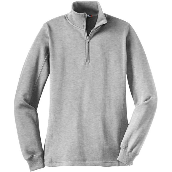 Sport Tek Ladies 1/4-Zip Sweatshirt. LST253