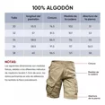 thumbnail image 3 of Bermudas De Moda Para Hombre, Bolso Cargo Informal, 3 of 6