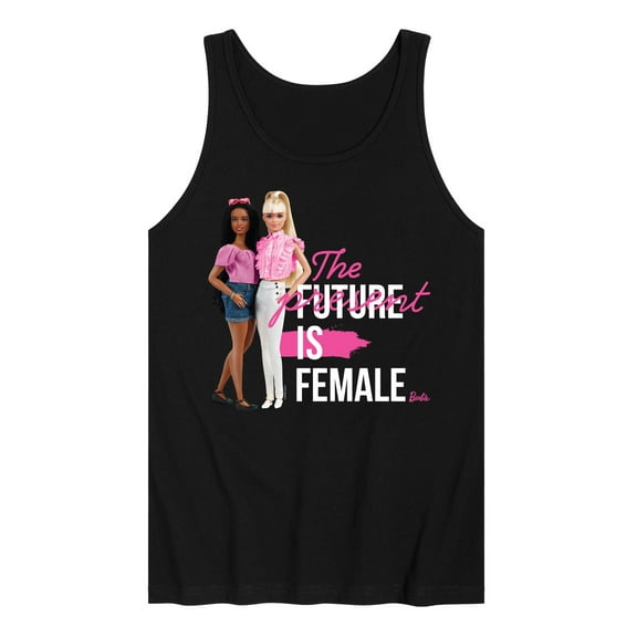 Barbie - The Present/Future Is Female - Men's Jersey Tank Top
