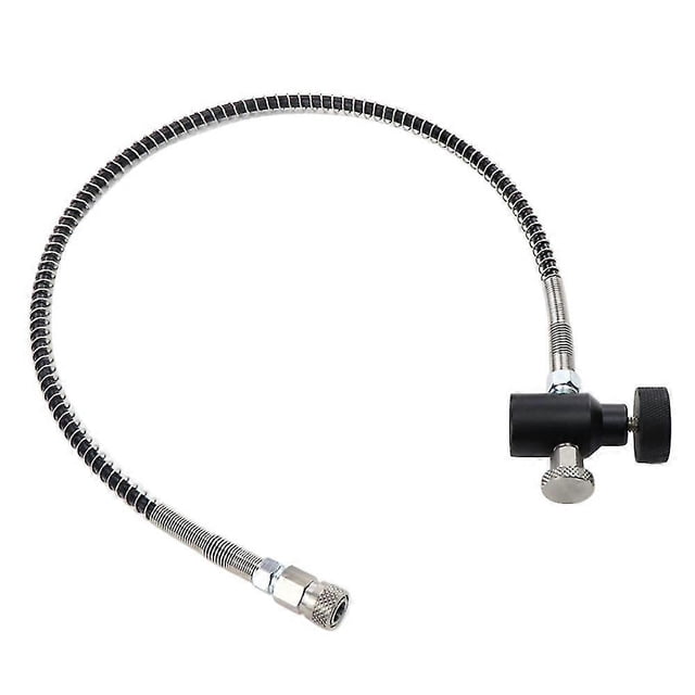 NEW PCP Fill Station Adapter With 37Inch Hose Line For High Pressure AIR Or CO2