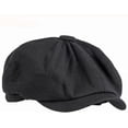 thumbnail image 4 of CoCopeaunts Newsboy Cap Spring Autumn Flat Cap Men Vintage Artist Painter Beret Hat Retro Octagonal Newsboy Hats for Women, 4 of 7