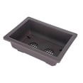 thumbnail image 2 of Rectangular Flower Pot Simple Stylish Drain Design Thickening Succulent Pot Succulent Planter with Tray, 2 of 8