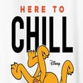 thumbnail image 3 of Disney - Here To Chill - Women's Short Sleeve Graphic T-Shirt, 3 of 5