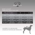 thumbnail image 6 of One Paw, Knitted Dog Sweater with Sherpa Lining, Grey, Water-Resistant, Multiple sizes, 6 of 6