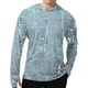 thumbnail image 1 of Camisa de pesca WELIGU UPF 50+ con protección solar para hombre, color gris claro, 1 of 6