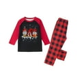 thumbnail image 2 of Pyjamas de Noël (Rouge) - Pjs Assortis Élégants Tenues Familiales Assorties pour un Look Familial Cohésif, 2 of 3