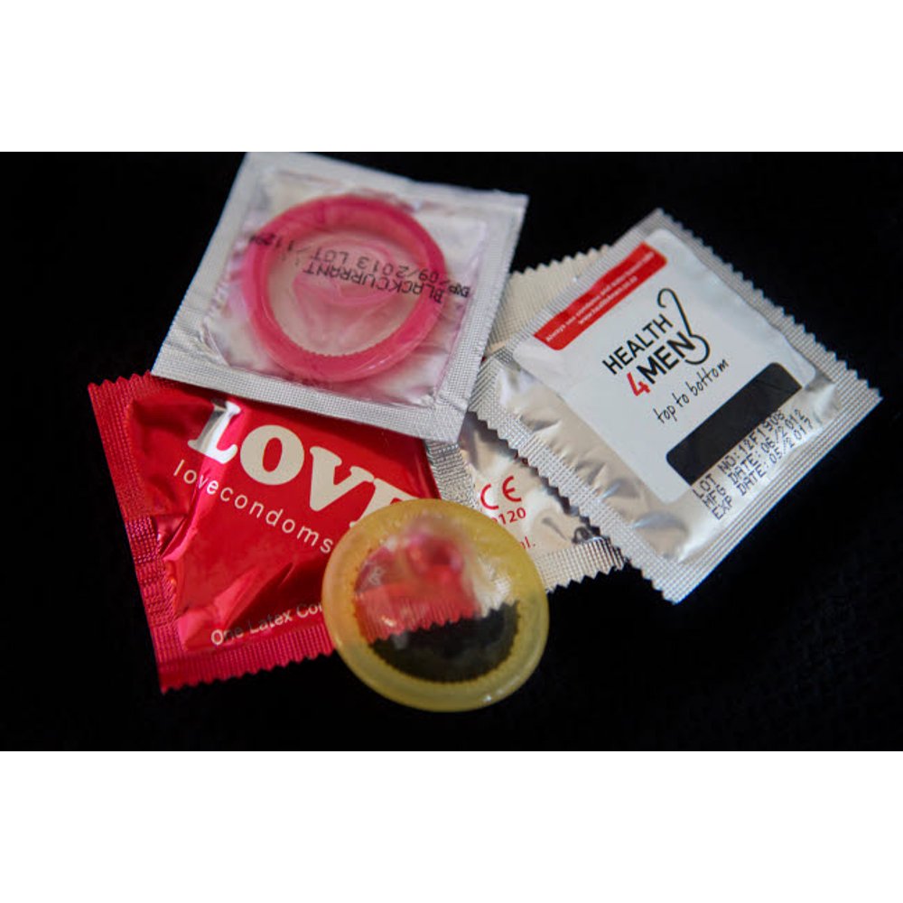 Male condoms Poster Print by VWPics/Stocktrek Images (34 x 22