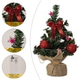 thumbnail image 2 of Mini Adorno Navidad Con Centros Mesa LED () Rojo, 2 of 4
