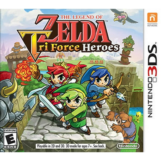 Videojuego 3DS THE LEGEND OF ZELDA TRIFORCE HEROES FORMATO FISICO