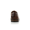thumbnail image 5 of Ferro Aldo Jaxon MFA19691 Men's Plain-Toe Derby Casual Dress Shoes, in Embossed Cognac, Men's Size 9.5, 5 of 8