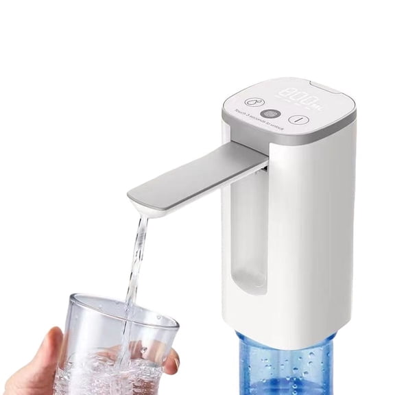 Water Dispenser Pump, Portable Smart Water Bottle Dispenser Pump, Rechargeable Electric Water Dispenser Pump, Drinking Utensils for Home, Office, Kitchen, Outdoor Drinkware