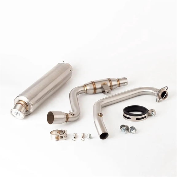 Motorcycle Exhaust System For Suzuki For Gixxer 155 GSX150F Exhaust Header Mid Link Pipe Slip On Muffler