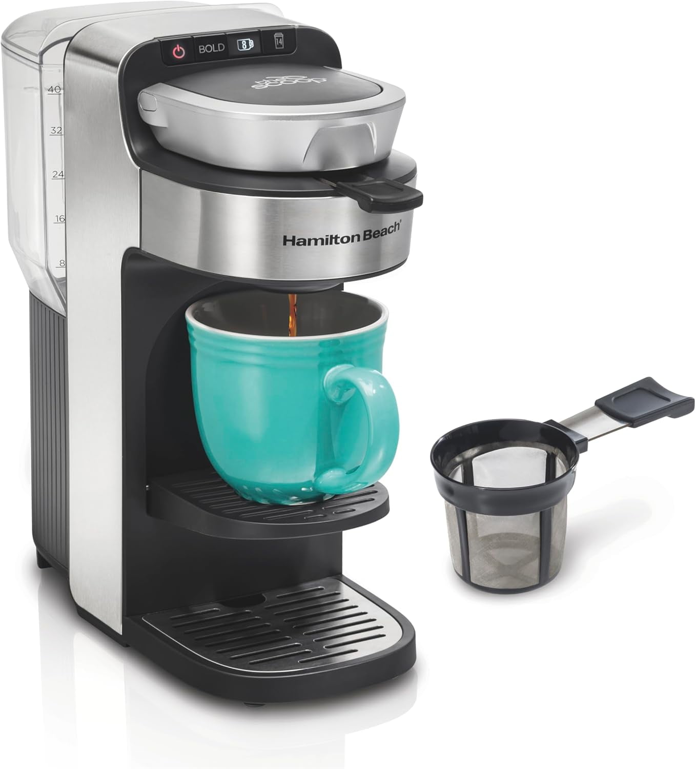 Free Shipping! BELLA Single Serve K-Cup Uses Coffee Maker, Dual Brew for  Pod or Ground Coffee, Large Water Tank, Black - Walmart.com - Walmart.com