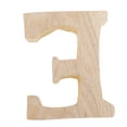thumbnail image 3 of DIY Wood 26 Alphabet Craft Letters Plaque/Home/Wedding/Nursery Party Decor E E, 3 of 8