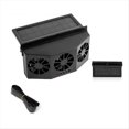 thumbnail image 1 of Ventilador Refrigeración Solar Coche 3 Cabezales Eléctrico Enfriador Aire Coche,Ventilación de Carga,Radiador,Asiento Trasero,Delantero Purificadores Asiento para Vehículo B, 1 of 5