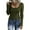 Army Green, variant on Turilly Women's Coats and Jackets Women's Casual Solid Color Buttons Long Sleeve V-Neck Loose Shirt Blouse To
