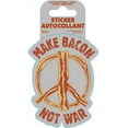 thumbnail image 1 of Sticker - Make Bacon Not War Gifts Toys Licensed 92015, 1 of 1