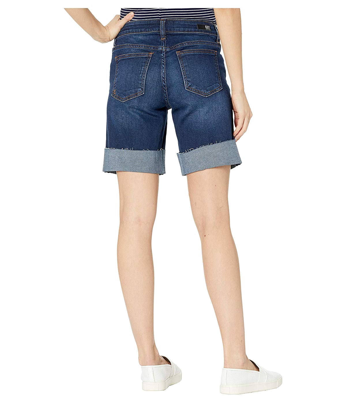 Kloth Catherine Wide Row Bermuda Shorts 