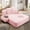 Pink, variant on 48.5'' Oversized Chaise Lounge Indoor, Convertible Boneless Couch, Plush Corduroy Daybed with 3 Pillows, Side Pocket, Upholstered Small Full Size Sofa Bed for Living Room, Balcony, Pink