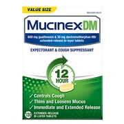 Mucinex Dm - Extended Release Bi-Layer Tablets, 100 Count