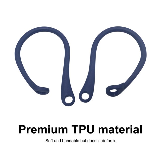 Ganchos Para Las Orejas Audífonos Ganchos para la oreja inalámbricos ligeros Ganchos para la oreja para Airpods Pro3 (Azul)