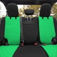 thumbnail image 2 of For Jeep Wrangler JK 4DR 2018-2023 FH Group Neoprene Custom Fit Car Seat Covers Rear Set - Green, 2 of 6