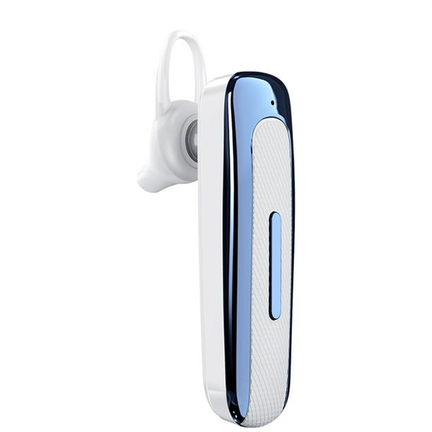 Auricular Inalámbrico Bearachild con Gancho para la Oreja Bluetooth Cancelación de Ruido A Prueba de Sudor Blanco Azul