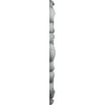 thumbnail image 4 of Ekena Millwork 20 7/8"OD x 3 5/8"ID x 1"P Angel Ceiling Medallion (Fits Canopies up to 4 3/8"), Hand-Painted Ultra Pure White Crackle, 4 of 7