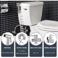 thumbnail image 3 of Handheld Bidet Sprayer for Toilet, Bathroom and Bidet with ABS Hose for Feminine and Pet Washing, 3 of 5