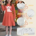 thumbnail image 6 of DISNIMO Axolotl Dress for Girls School Dresses for Girls 13-14 Years Old Kids Midi Dress Girls Long Sleeve Beach Dress Kids Clothes Dresses for Children Skater Dress Girl Midi Dress Fall Swing Dress, 6 of 7
