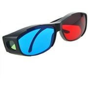 Red-Blue 3D Glasses /Cyan Anaglyph Simple Style 3D Glasses 3D Movie Game-Extra Upgrade Style