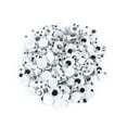 thumbnail image 1 of 300pcs Googly Wiggle Eyes for DIY Scrapbooking Crafts Projects (Black), 1 of 3